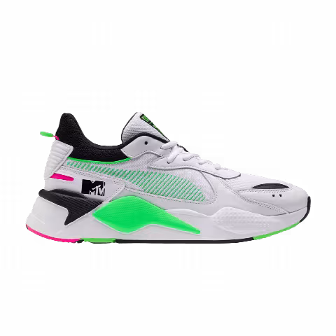 MTV x Puma RS-X Tracks '80s - White Fluro Green'