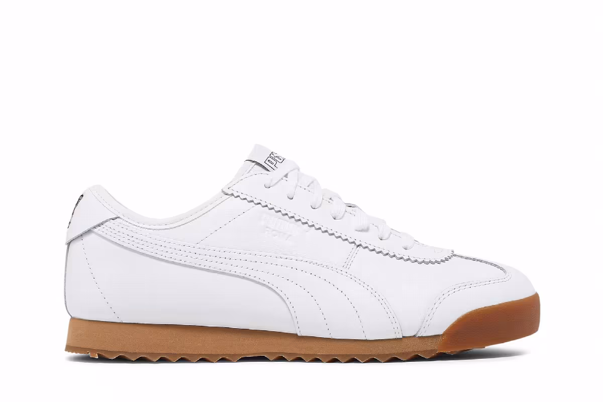 Maison Kitsune x Puma Roma White Gum, view 2