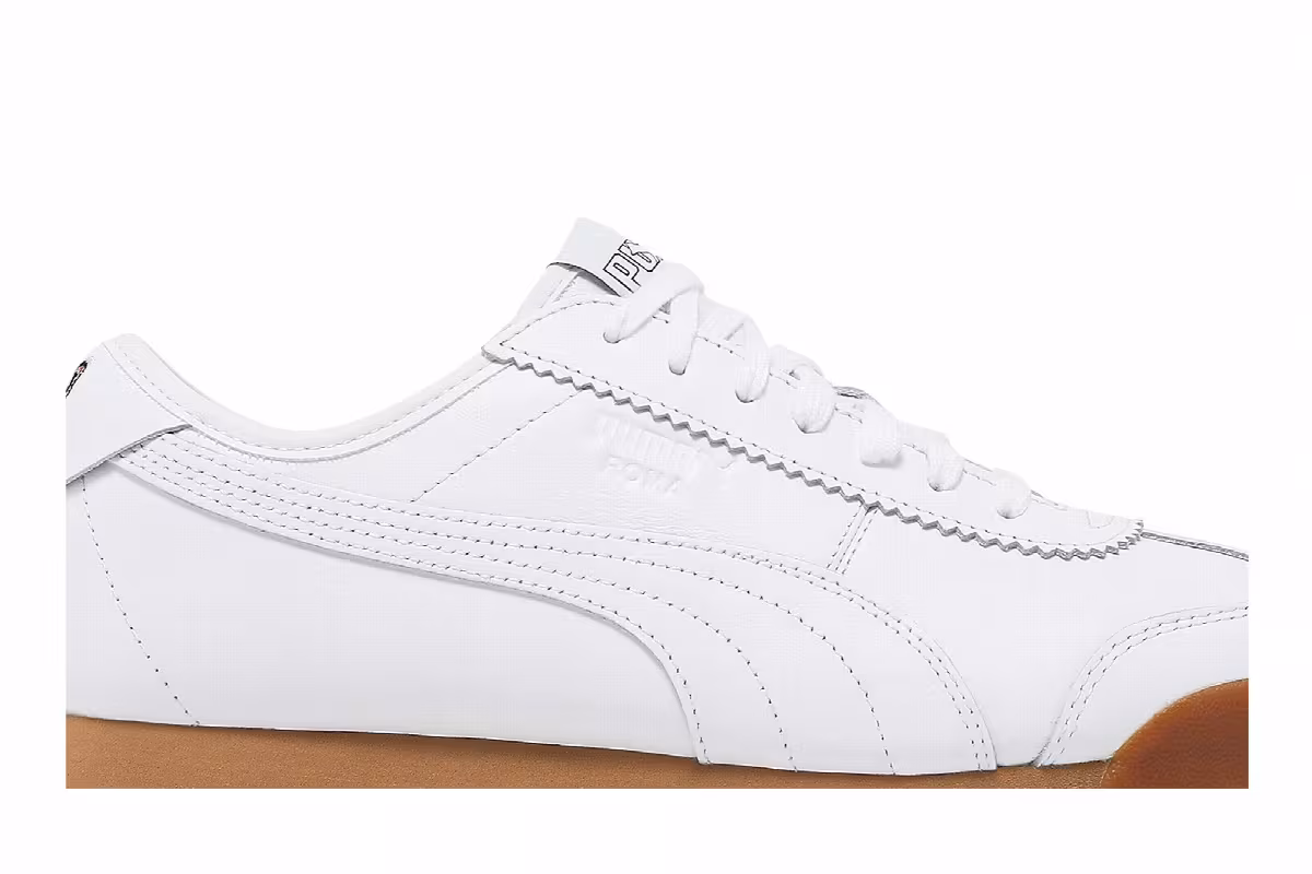 Maison Kitsune x Puma Roma White Gum, view 3