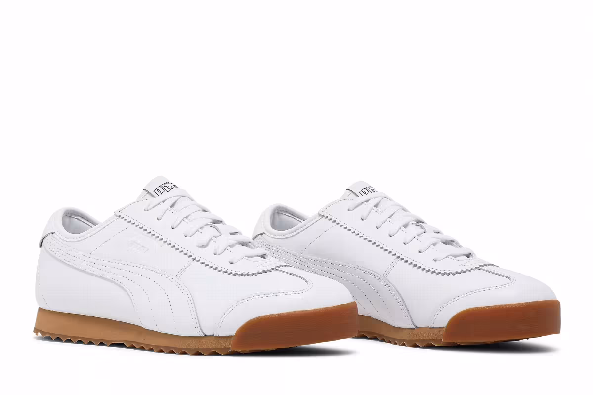 Maison Kitsune x Puma Roma White Gum, view 9