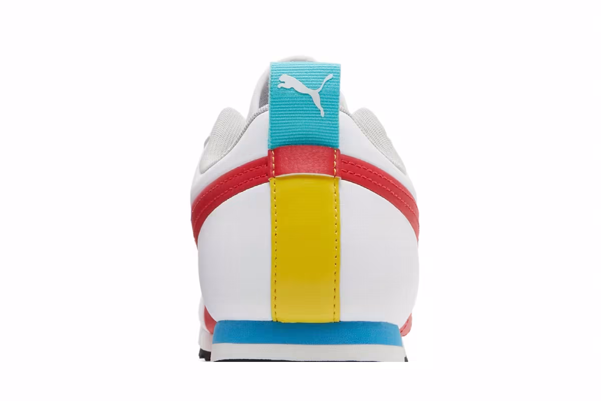 Puma Roma Game White High Risk Red, view 8