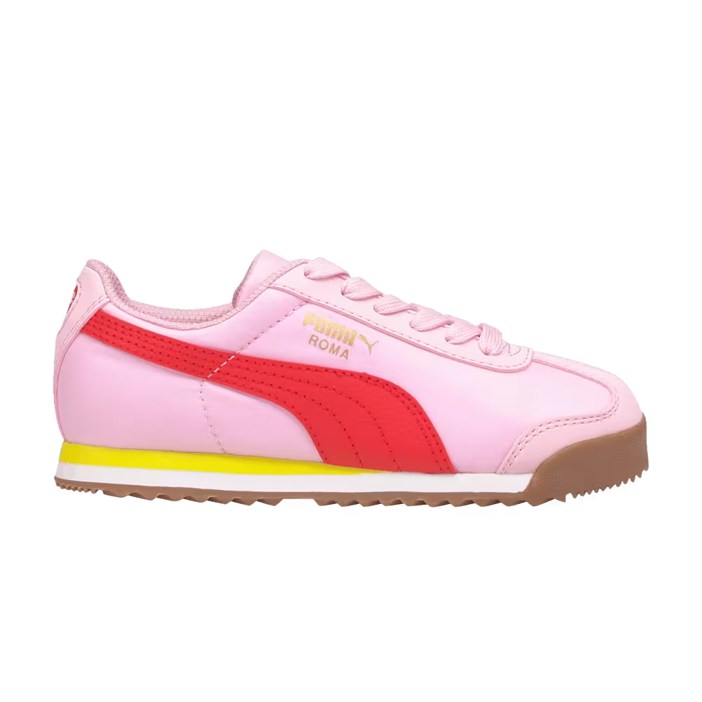 Puma Roma Basic Summer Little Kid Pink Lady Poppy Red