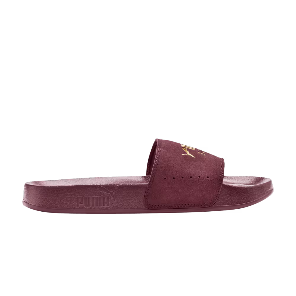 Puma Leadcat Suede Slide Vineyard Wine