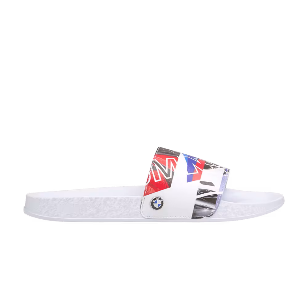 BMW Motorsport x Puma Leadcat Slide Graphic - White