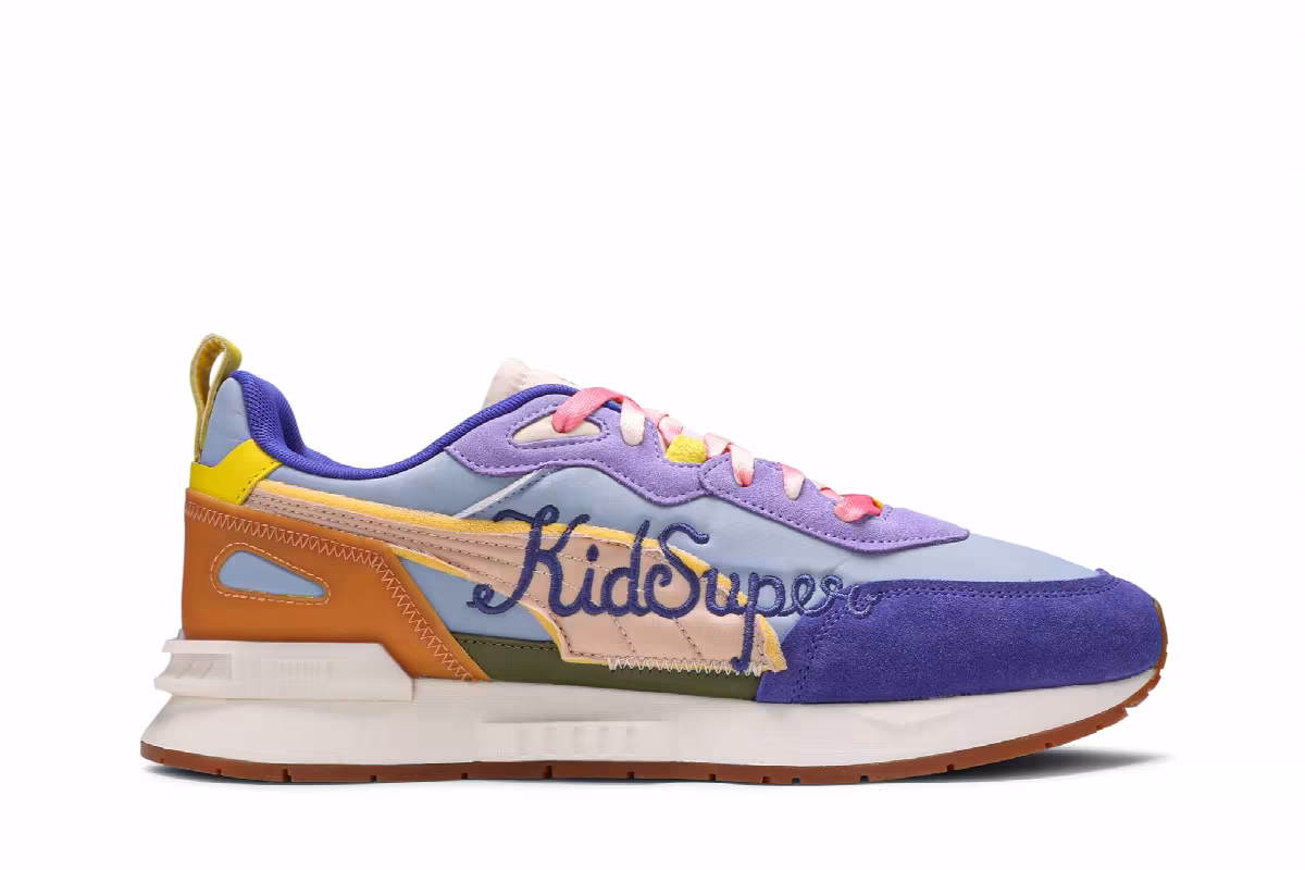 KidSuper Studios x Puma Mirage Mox Forever Blue, view 2