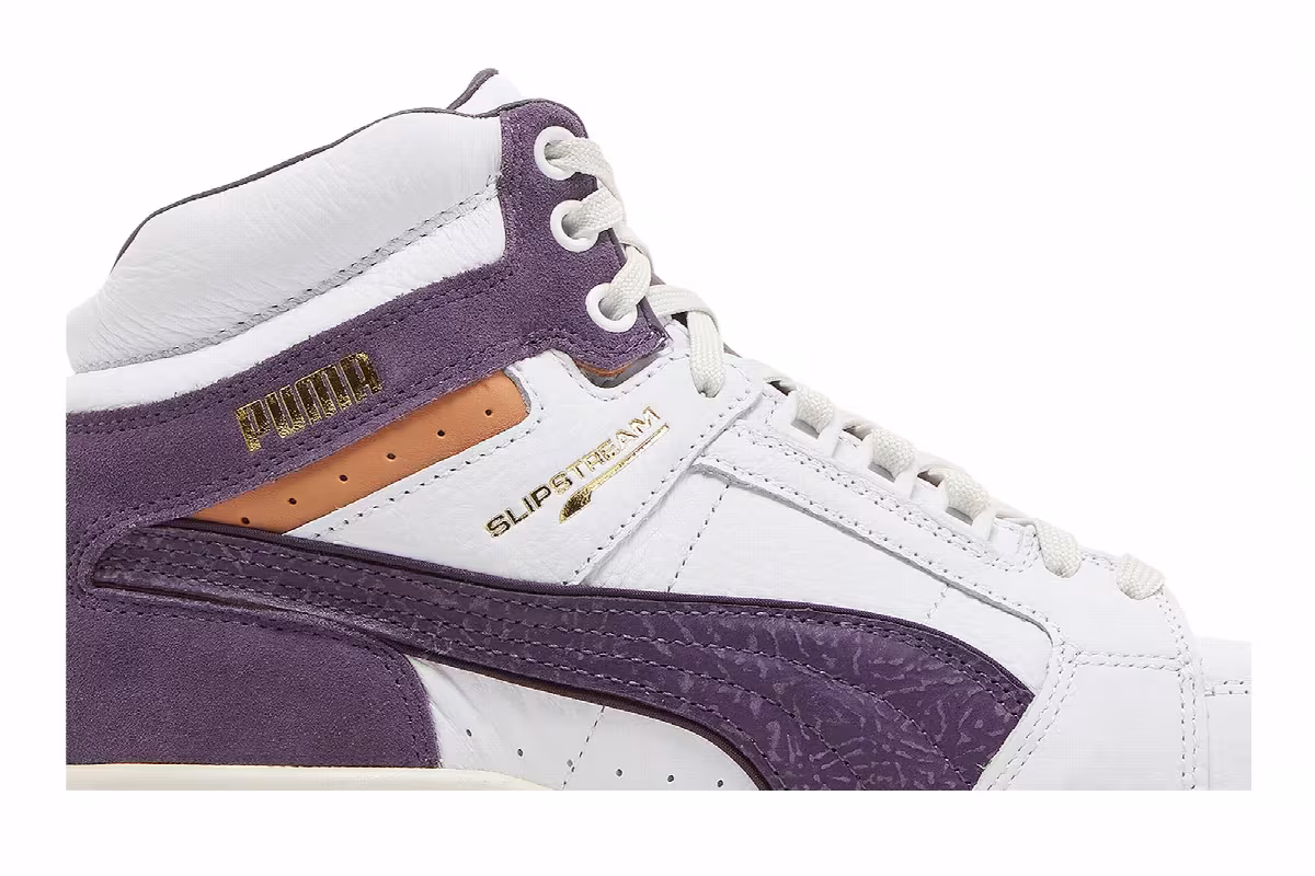 Puma Slipstream Mid SC White Sweet Grape, view 3