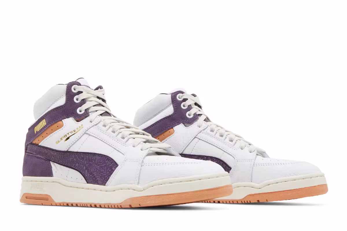 Puma Slipstream Mid SC White Sweet Grape, view 9