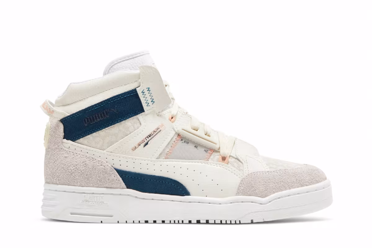 Puma Slipstream Mid Mutation Beast - Ivory Glow Intense Blue, view 2