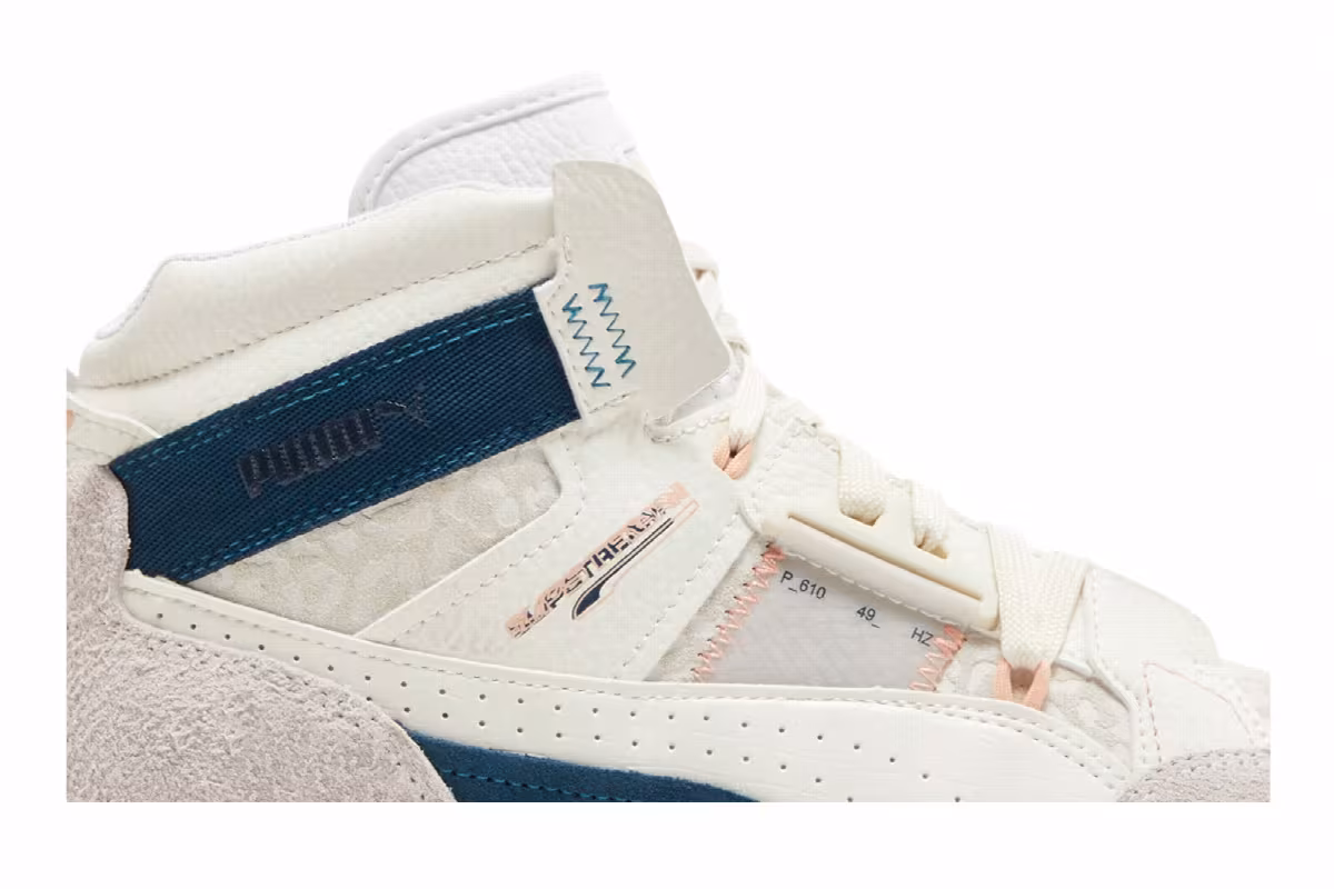 Puma Slipstream Mid Mutation Beast - Ivory Glow Intense Blue, view 3