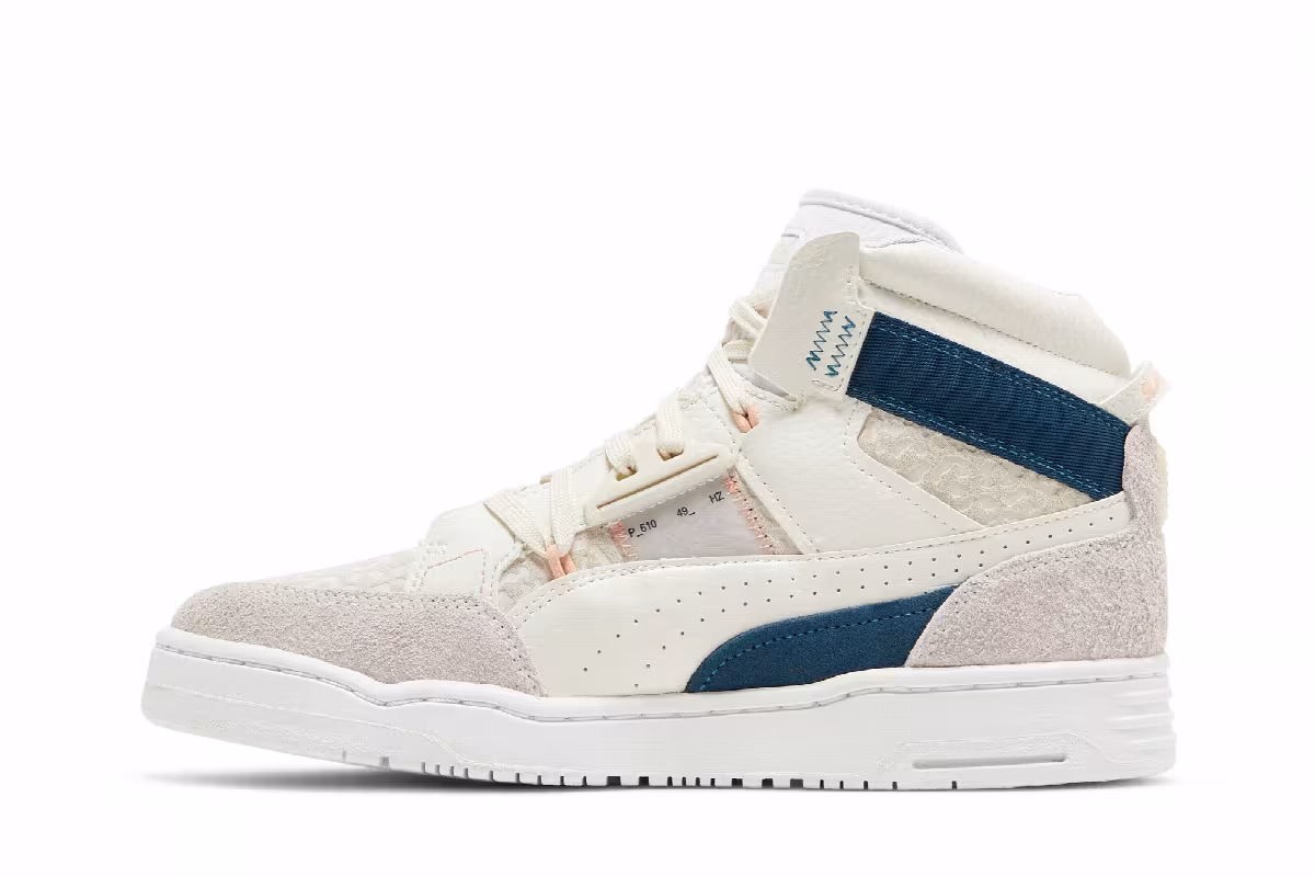 Puma Slipstream Mid Mutation Beast - Ivory Glow Intense Blue, view 4