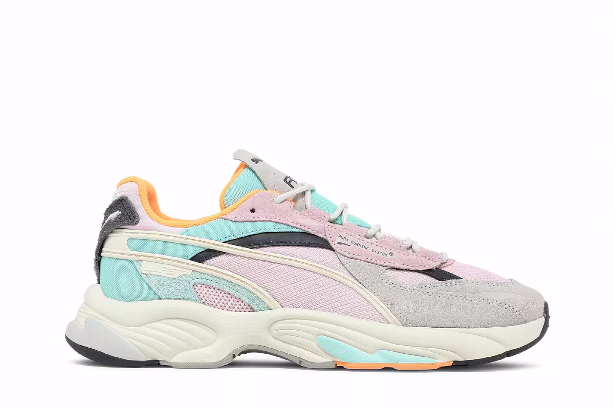 Puma RS-Connect Drip Grey Violet Pink Lady, view 2