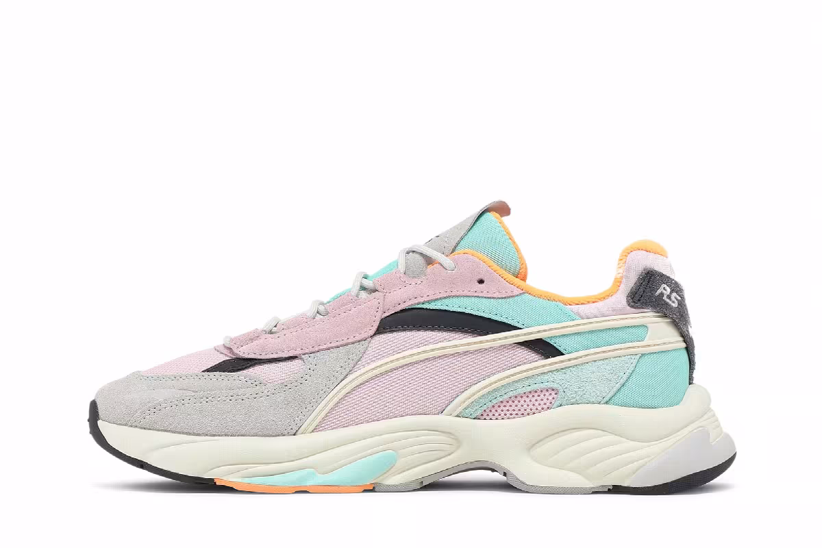 Puma RS-Connect Drip Grey Violet Pink Lady, view 4