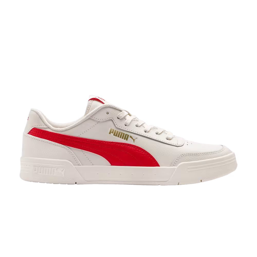Puma Caracal White High Risk Red