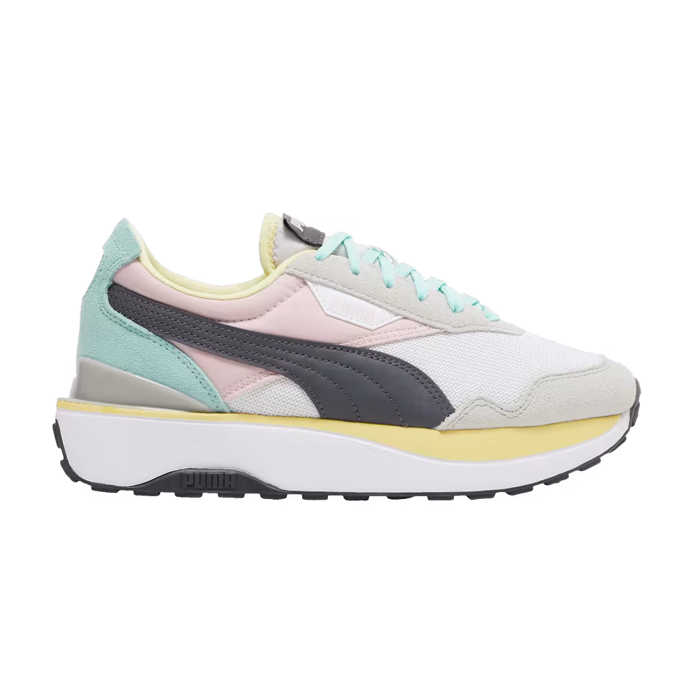 Puma Women's Cruise Rider White Pink Lady