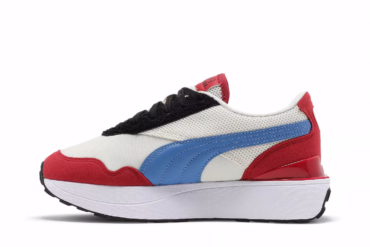 Mr. Doodle x Puma Women's Cruise Rider Eggnog Ultramarine, view 4