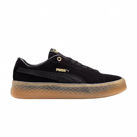 Puma Wmns Smash Platform Frill 'Black Gum'
