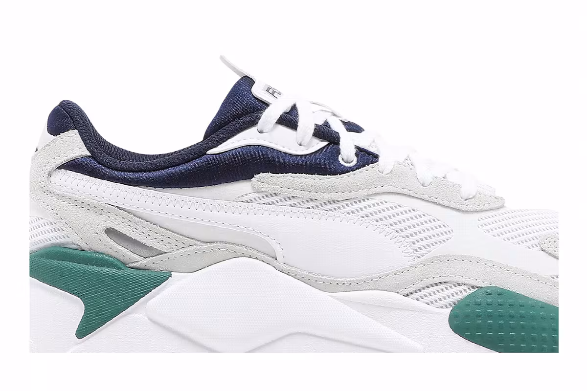 Puma RS-X3 Twill Air Mesh White, view 3