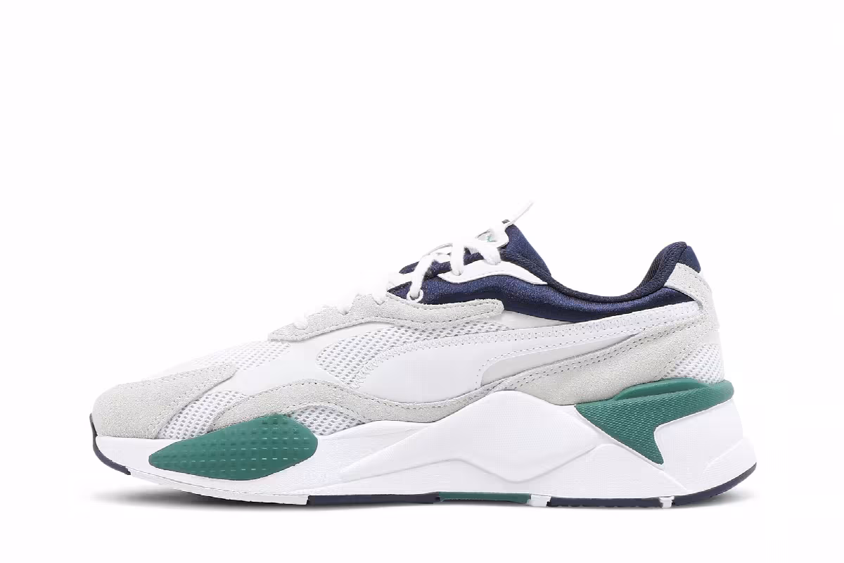 Puma RS-X3 Twill Air Mesh White, view 4