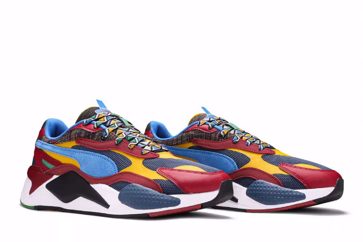 Puma RS-X3 Mix - Dark Denim, view 9