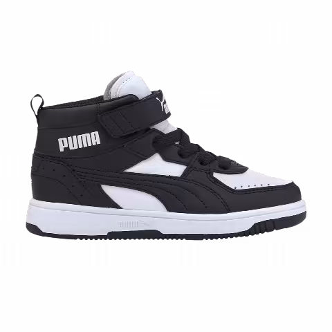 Puma Rebound Joy Little Kid 'Black White'