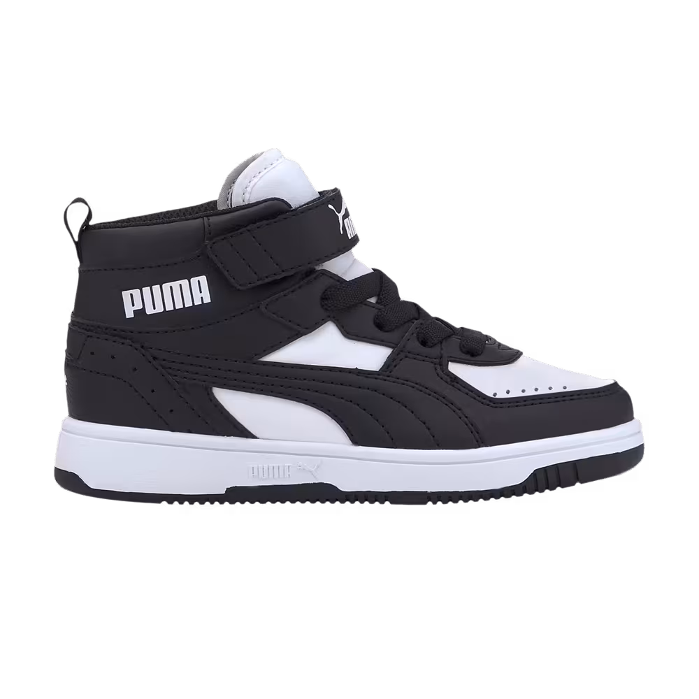 Puma Rebound Joy Little Kid Black White