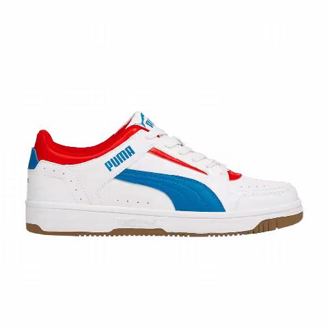 Puma Rebound Joy Low 'White Future Blue High Risk Red'