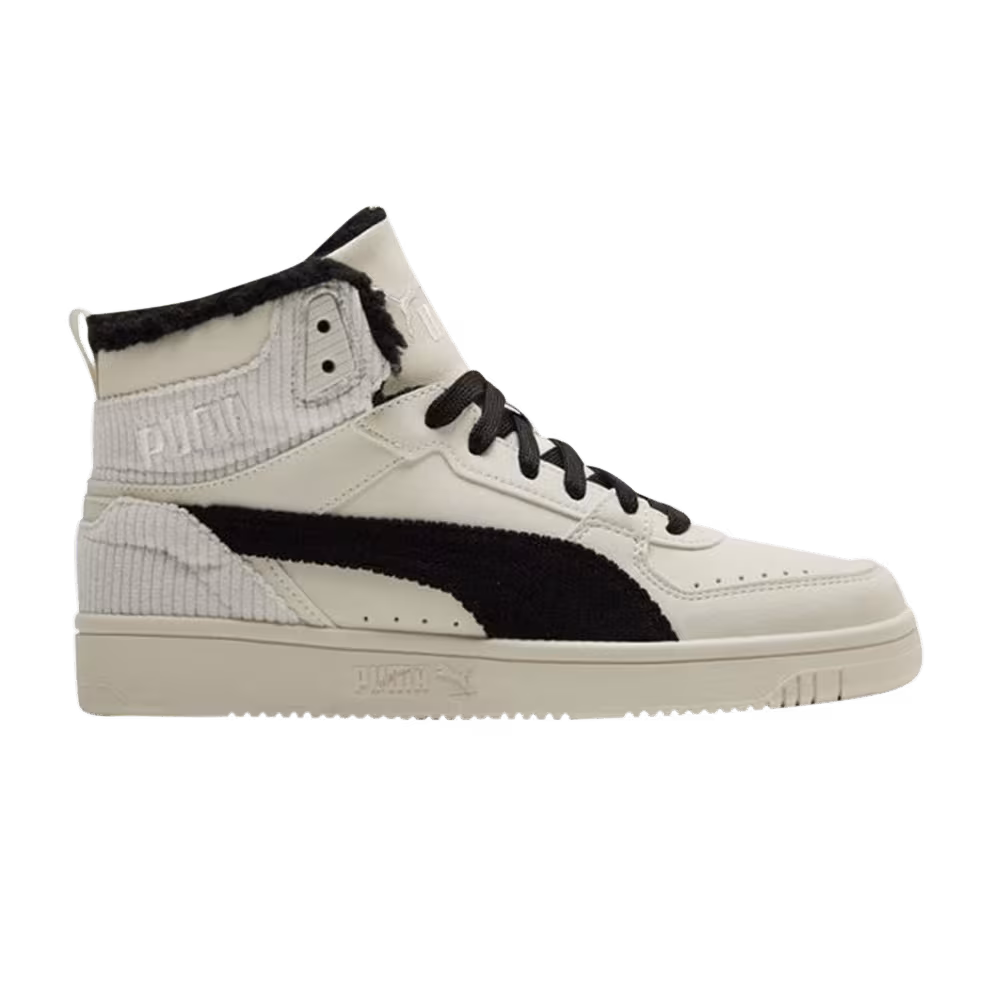 Puma Rebound Joy Fur Corduroy - Whisper White