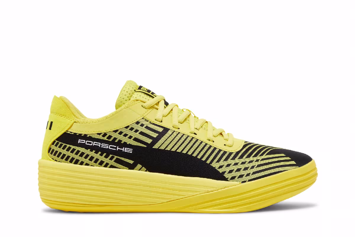 Porsche Legacy x Puma Clyde All-Pro Celandine, view 2