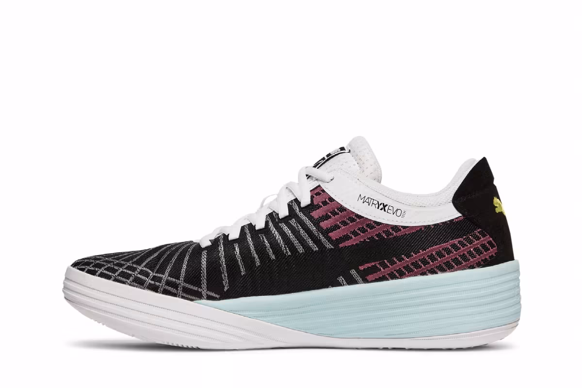 Puma Clyde All-Pro Black Pink Lady, view 4