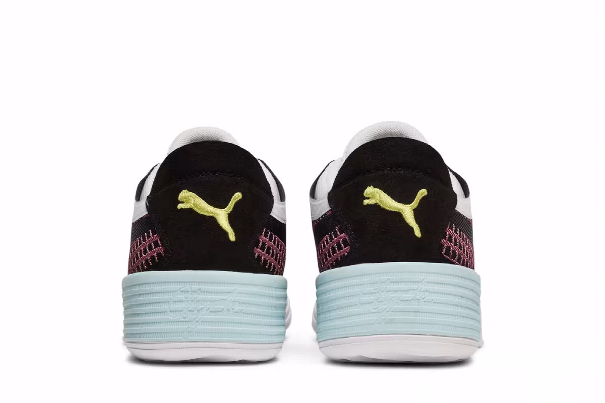 Puma Clyde All-Pro Black Pink Lady, view 7