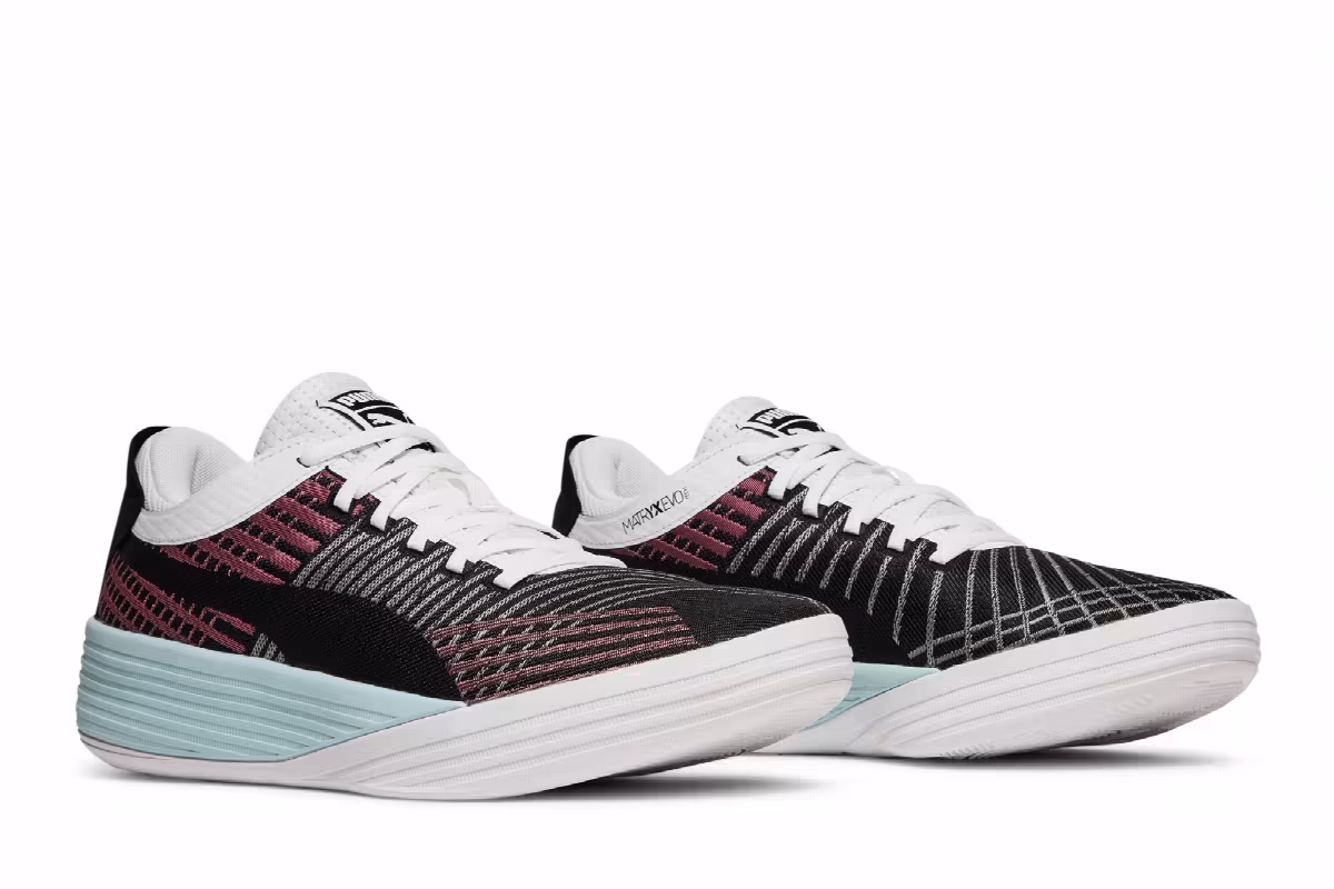 Puma Clyde All-Pro Black Pink Lady, view 9