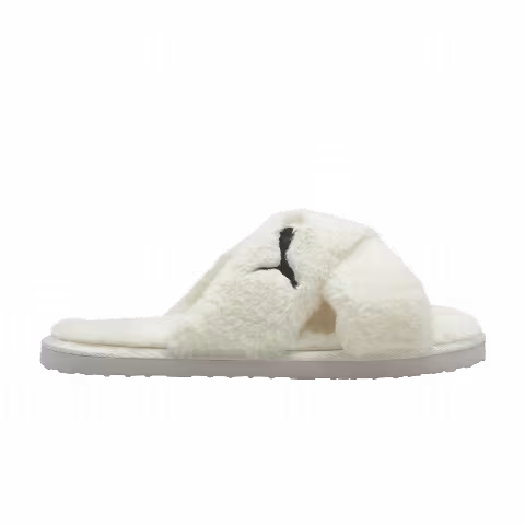 Puma Wmns Fluff X Strap Slide 'Whisper White'