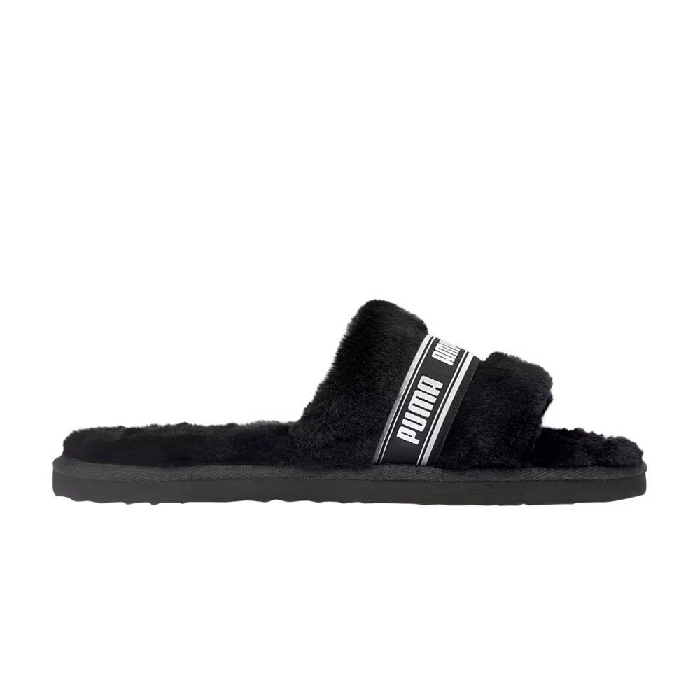 Puma Women's Fluff Slide Black