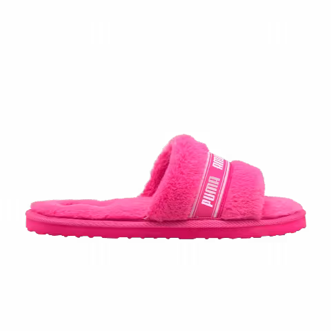 Puma Fluff Slide Jr 'Fluo Pink'