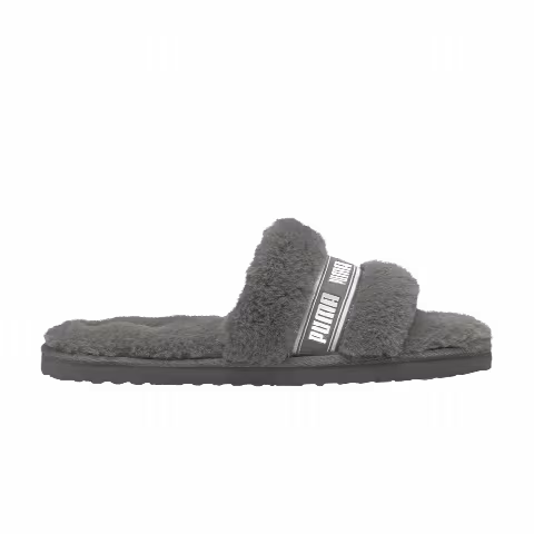 Puma Fluff Slide Jr 'Charcoal Grey'
