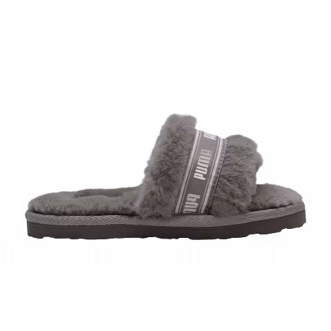 Puma Fluff Slide Little Kid 'Charcoal Grey'