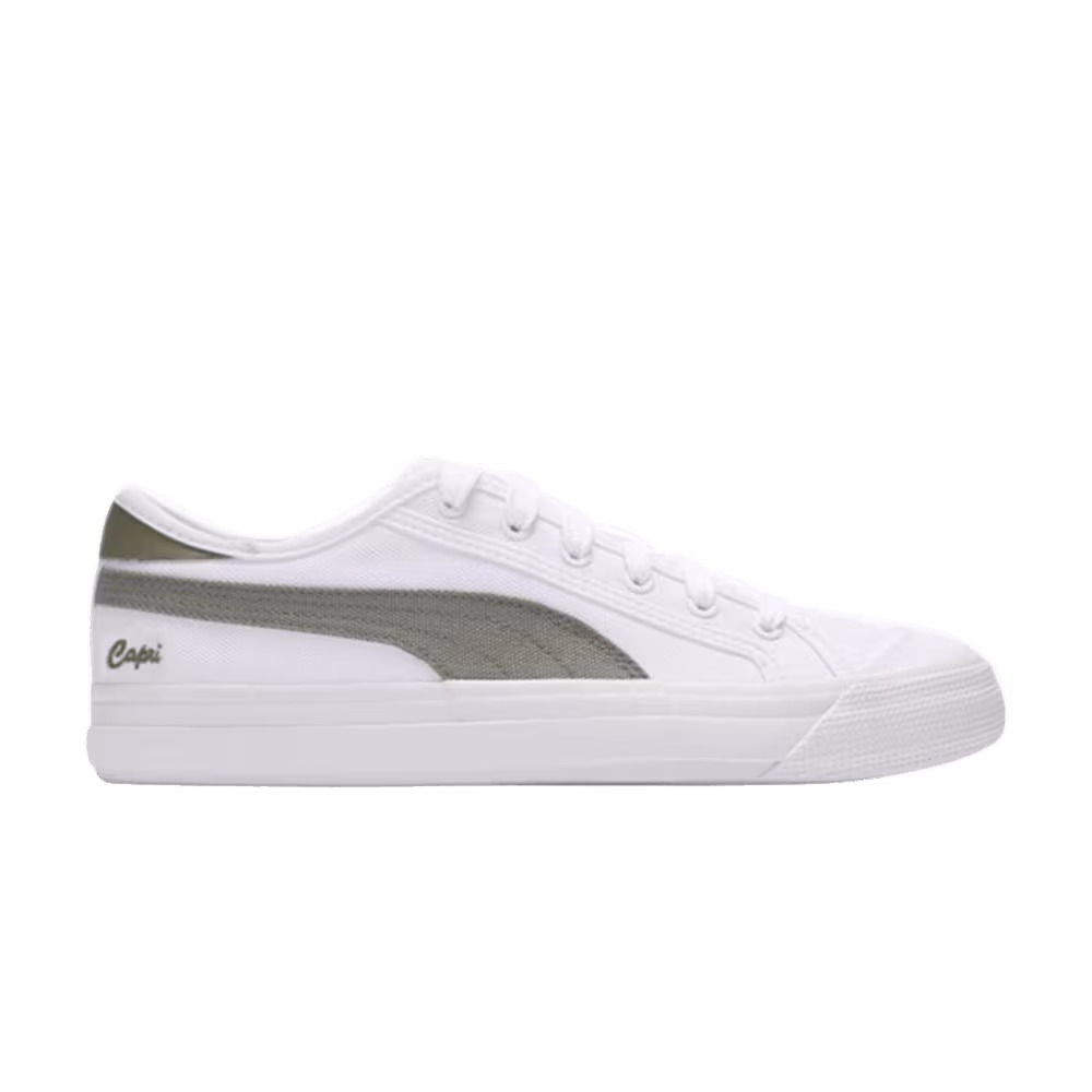 Puma Capri White Burnt Olive