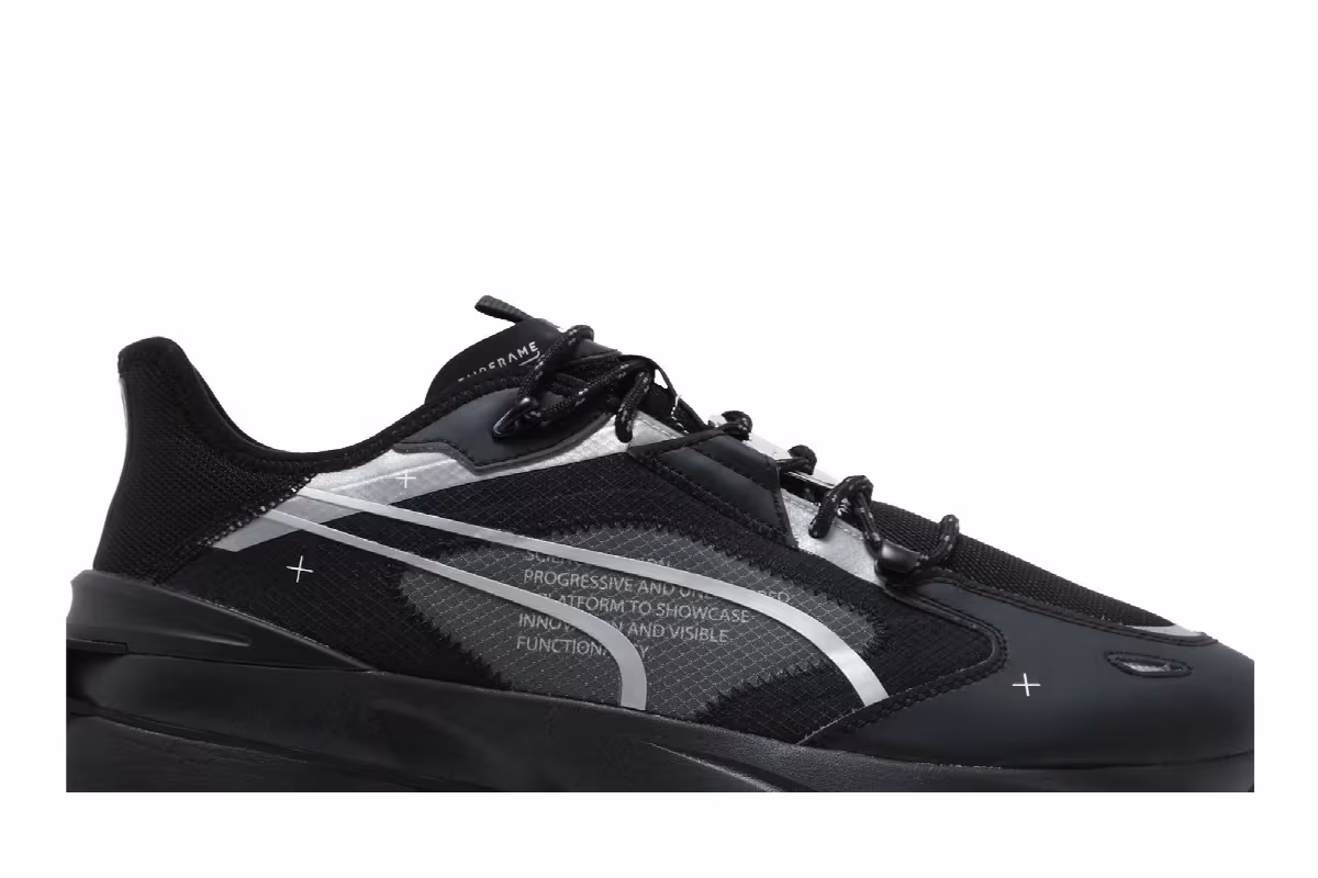 Puma PWRFrame OP-1 Tech Black Silver, view 3