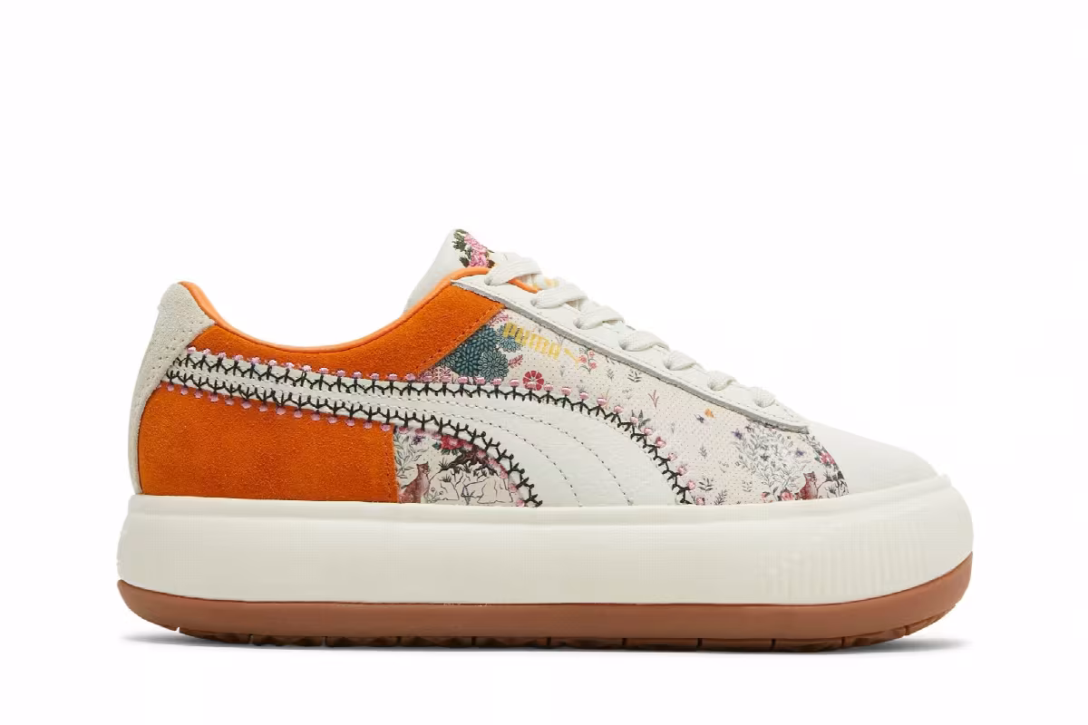 Liberty of London x Puma Women's Suede Mayu Floral, view 2