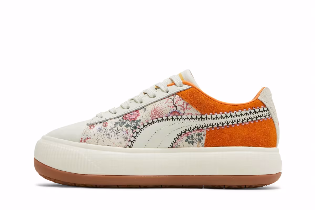 Liberty of London x Puma Women's Suede Mayu Floral, view 4
