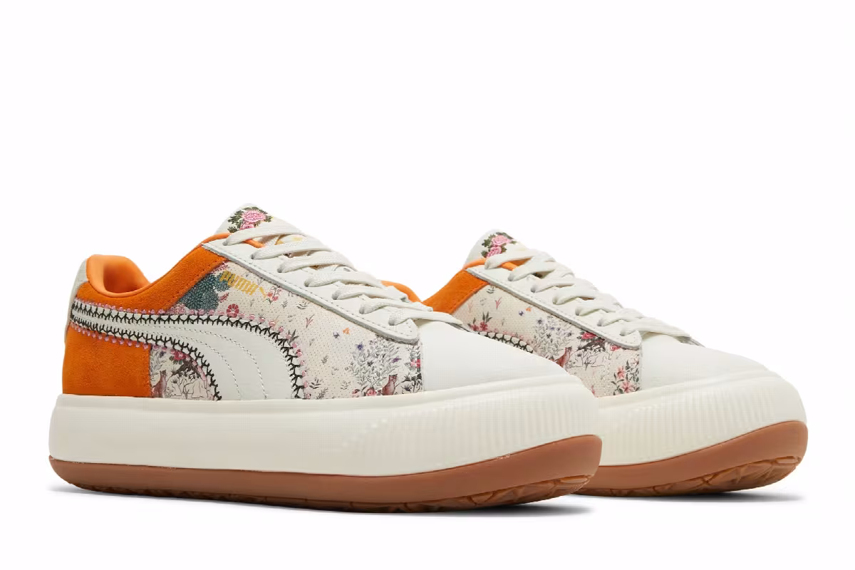 Liberty of London x Puma Women's Suede Mayu Floral, view 9