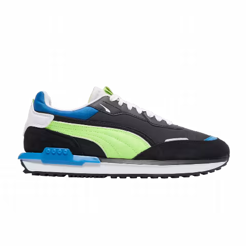 Puma City Rider 'Electric - Black Green Glare'