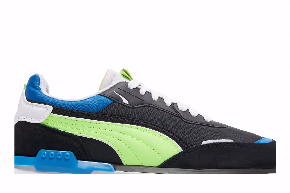 Puma City Rider Electric - Black Green Glare, view 3