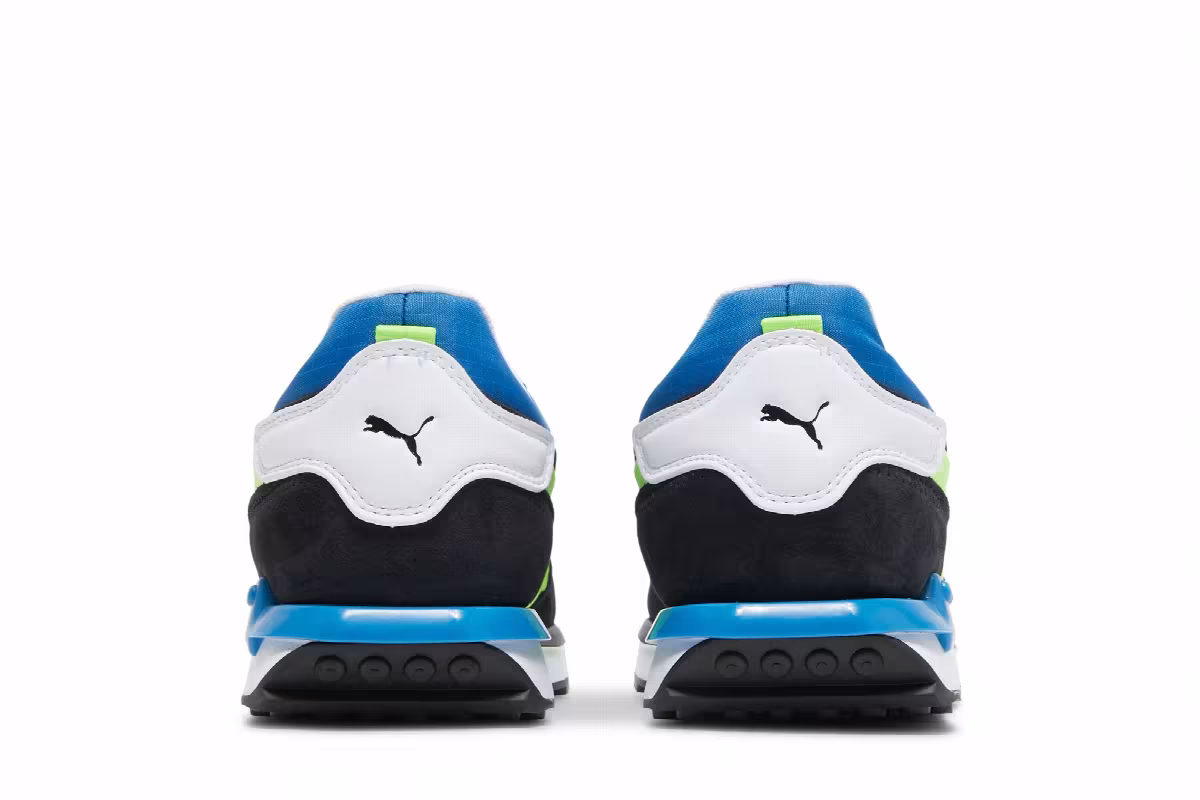 Puma City Rider Electric - Black Green Glare, view 7