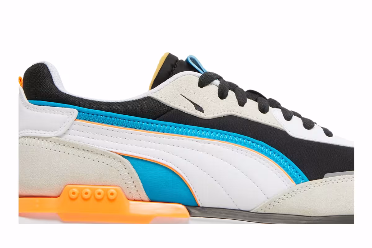 Puma City Rider Vaporous Grey Black, view 3