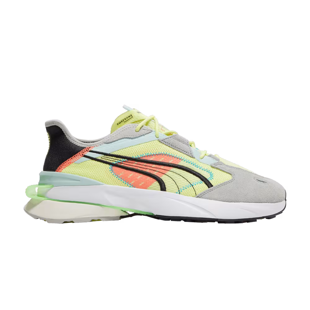 Puma PWRFRAME OP-1 Abstract Solar Yellow