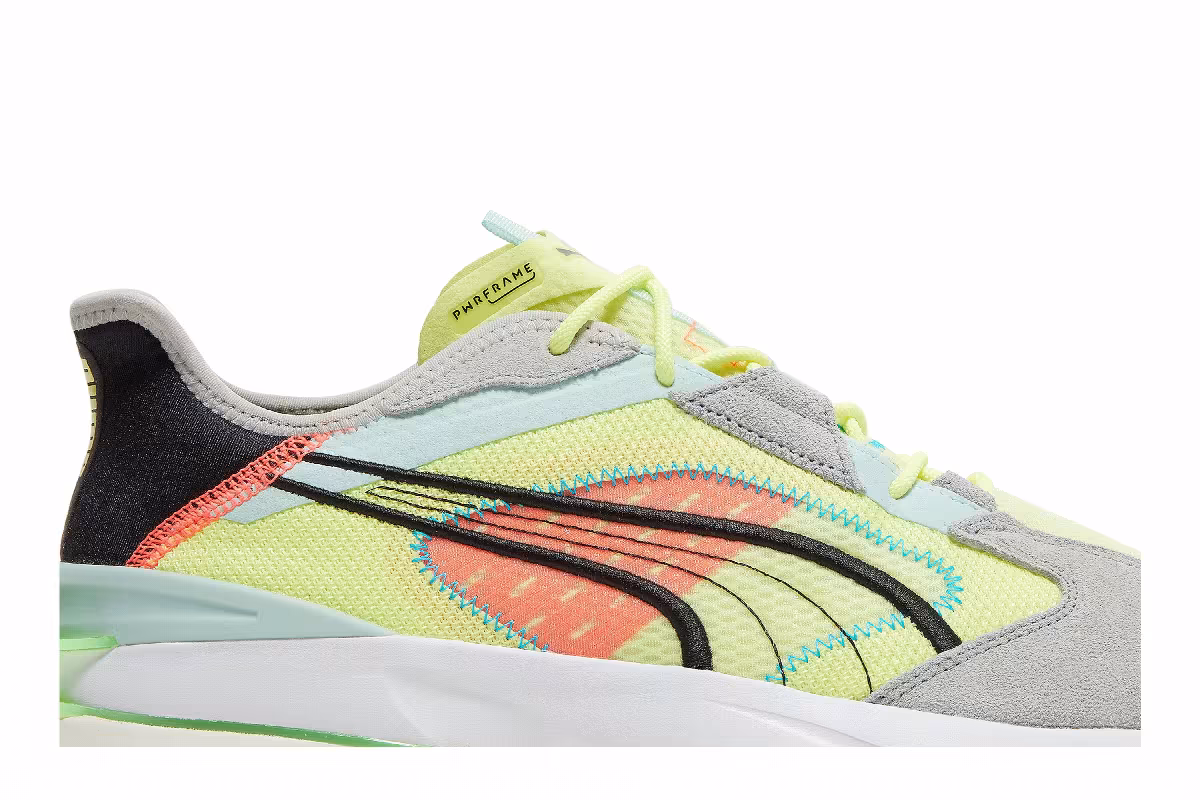 Puma PWRFRAME OP-1 Abstract Solar Yellow, view 3