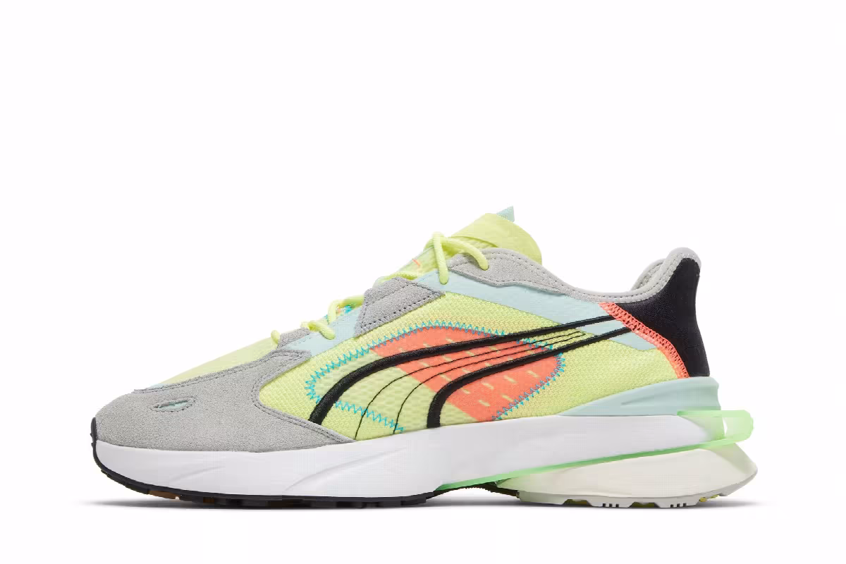 Puma PWRFRAME OP-1 Abstract Solar Yellow, view 4