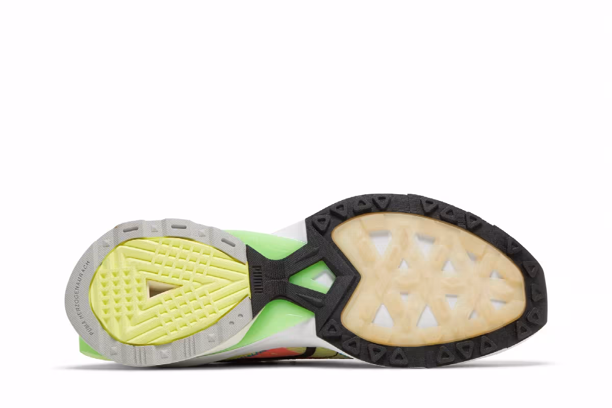 Puma PWRFRAME OP-1 Abstract Solar Yellow, view 5