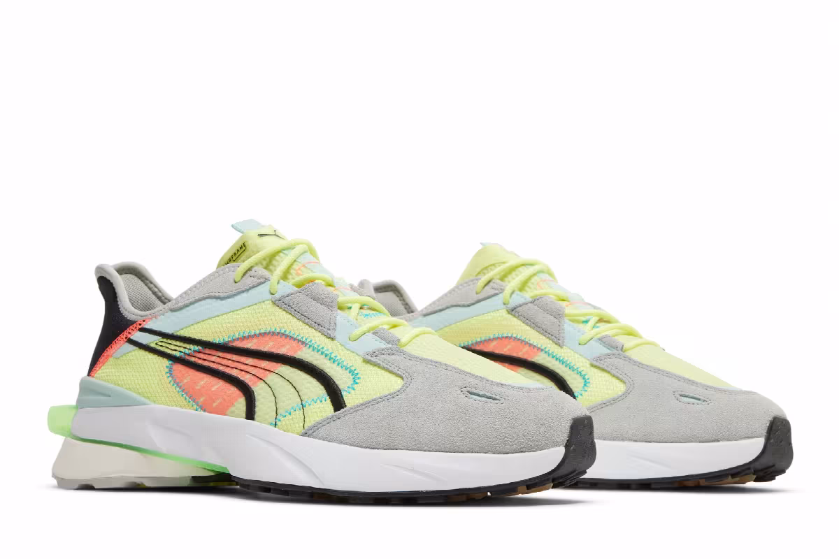 Puma PWRFRAME OP-1 Abstract Solar Yellow, view 9